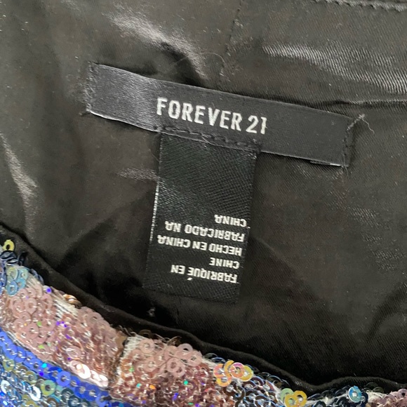 Forever 21 glitter shorts - Picture 3 of 4